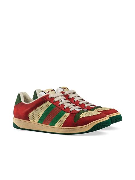 gucci classic men's sneakers|farfetch gucci sneakers men.